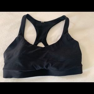 Lululemon Sports Bra Black 8